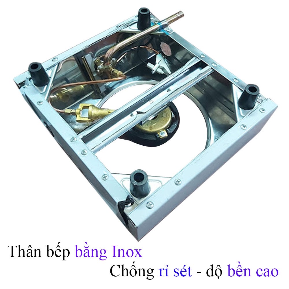 Bếp Khè Ga Bán Công Nghiệp SOGO GT-208S1-Ngọn Lửa Xanh-Hàng Chính Hãng