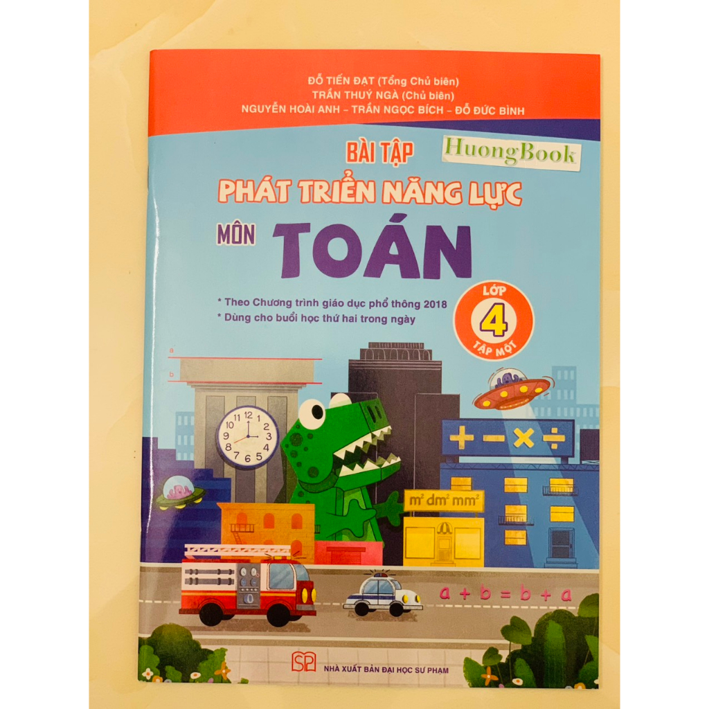 Sách - Bài Tập Phát Triển Năng Lực Môn Toán Lớp 4 Tập 1