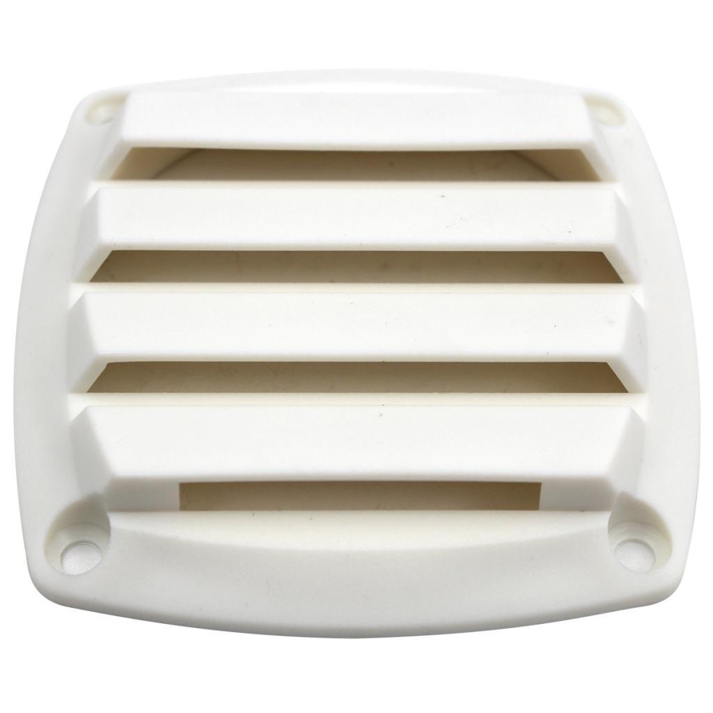 2x Round Plastic Marine Louvered Vents Round for 3'' Inch