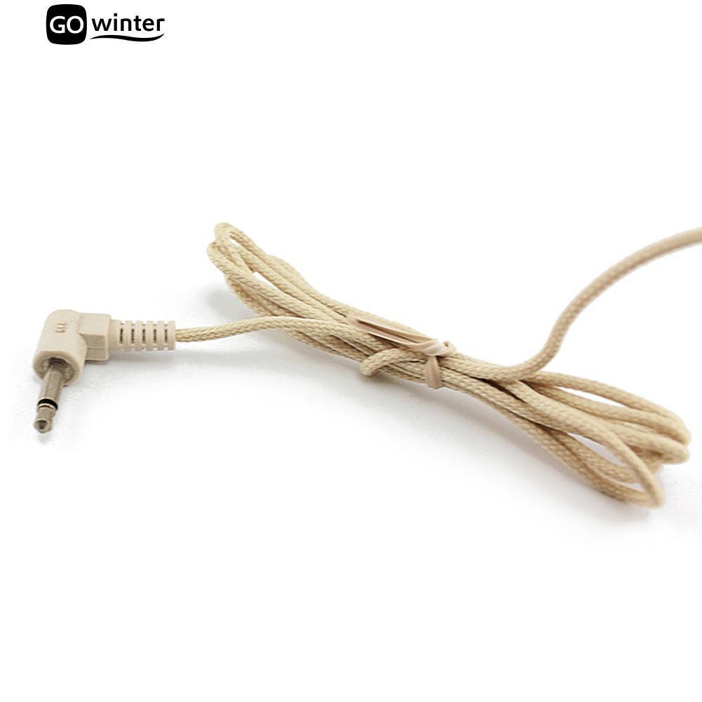 Micro móc tai đầu kép jack 3.5mm có dây nối