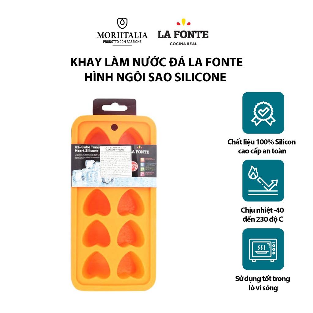 Khay làm đá La Fonte hình ngôi sao silicone siêu bền an toàn YY22482