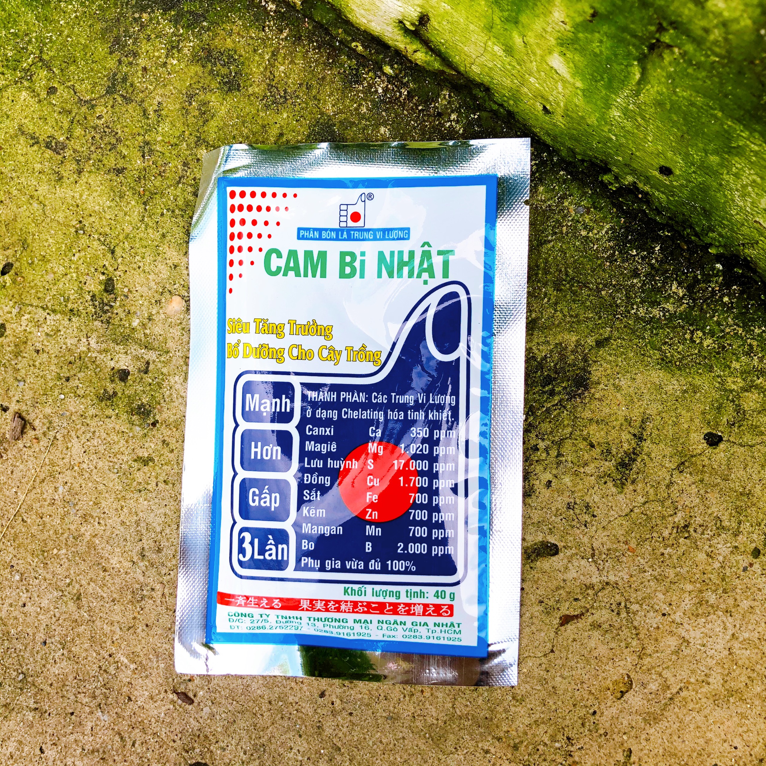 PHÂN BÓN VI LƯỢNG CAM BI NHẬT BẢN- gói 40gr