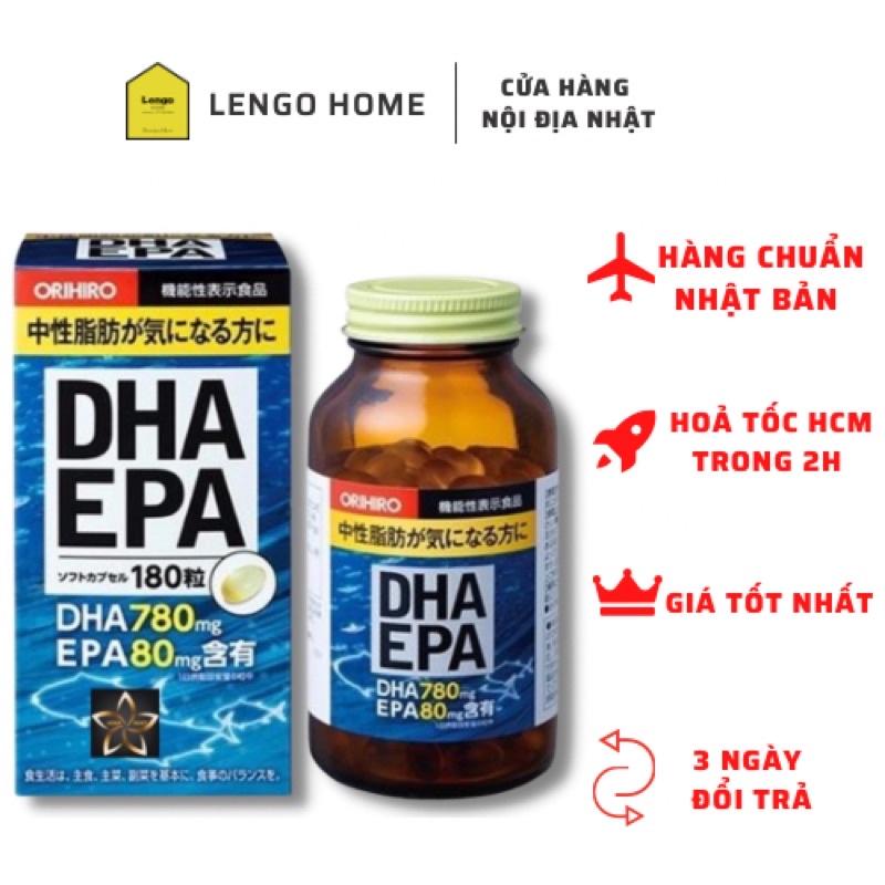 Viên uống bổ não DHA EPA Orihiro 180 viên