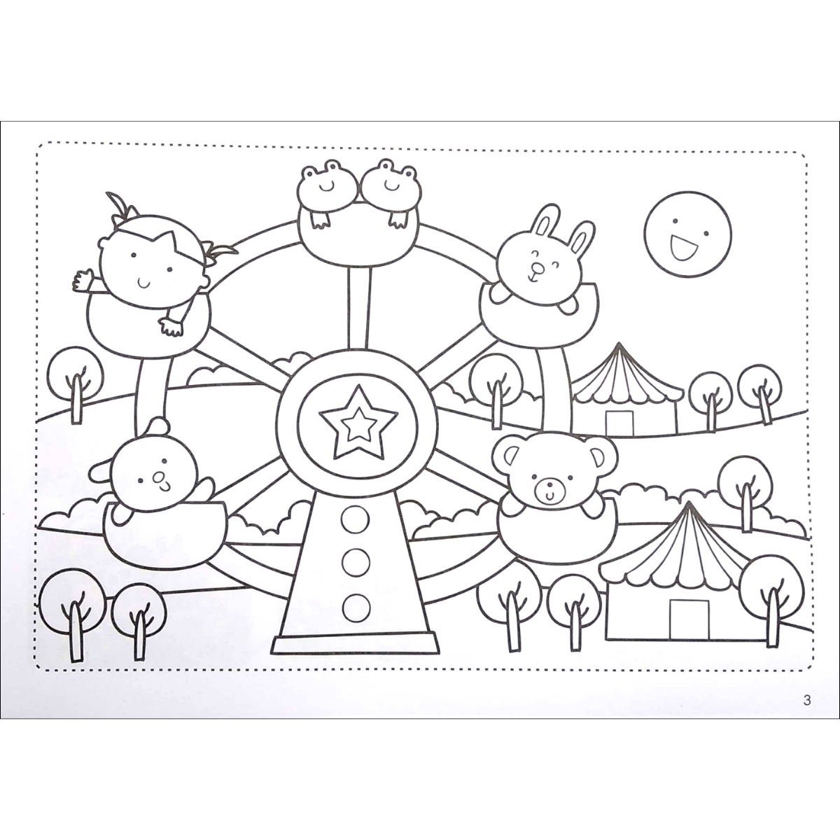 Màu Tím - Bé Tập Tô Màu