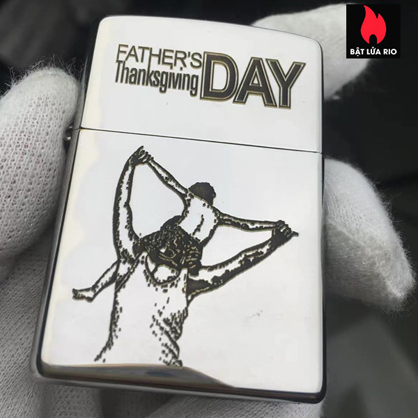 Bật Lửa Zippo 250 Khắc Father’S Day – Ngày Của Cha 05 – Zippo 250.Fatherday05