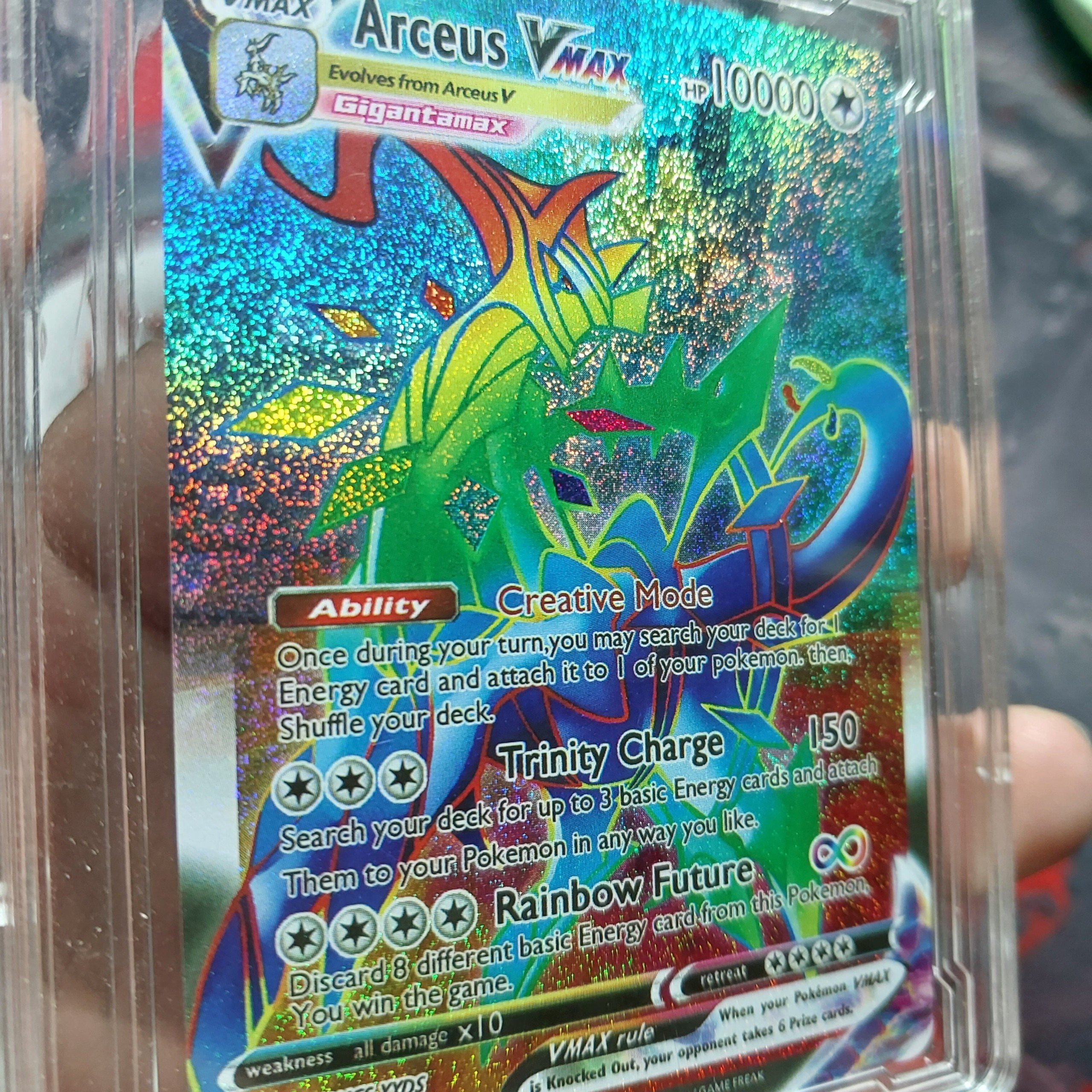 [LIM SSR Vmax]Thẻ bài Pokemon Arceus 999 999 truyền thuyết ánh sáng ngũ sắc 1459 d37 8
