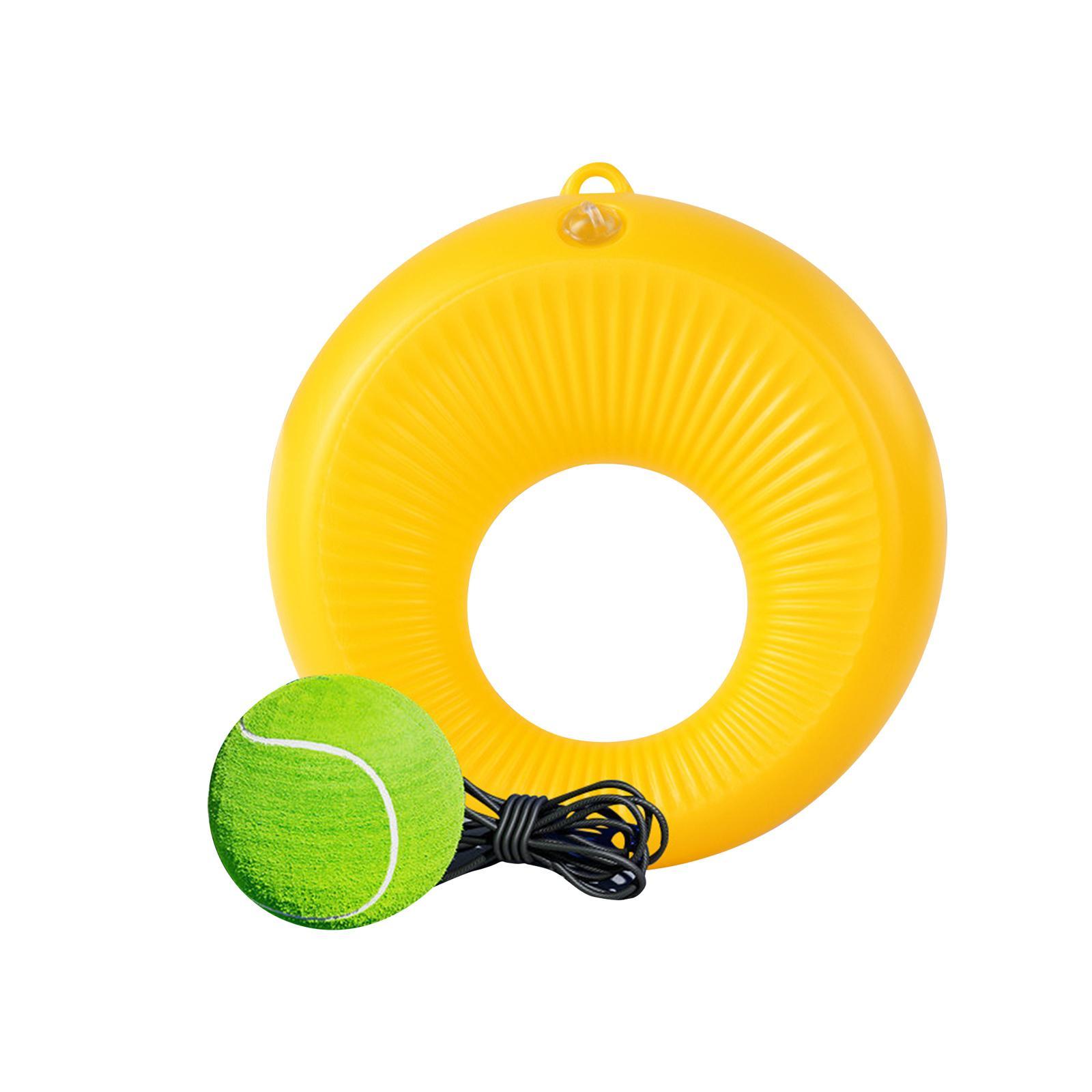 Tennis  Ball with String Tennis Trainer Exerciser Hand Eye Coordination Self Tennis Training Tool Practice Gear for Beginners, Swing