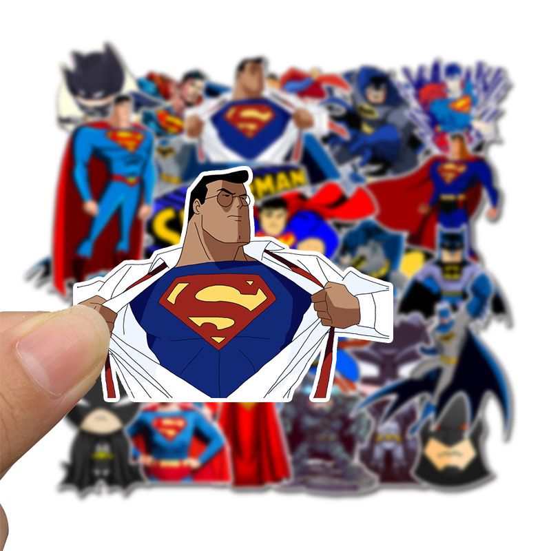 Bộ 45 miếng Sticker hình dán Siêu nhân Batman