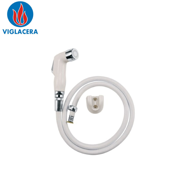 Vòi xịt vệ sinh nhựa trắng Viglacera VG826