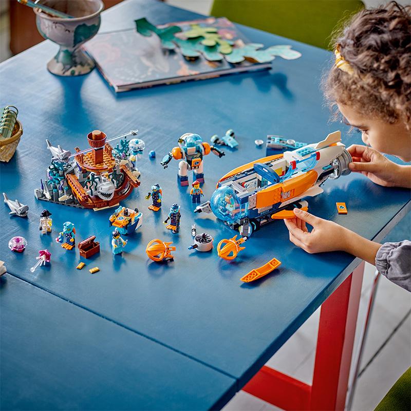 Đồ Chơi Lắp Ráp Tàu Ngầm Thám Hiểm Biển Sâu Lego City 60379