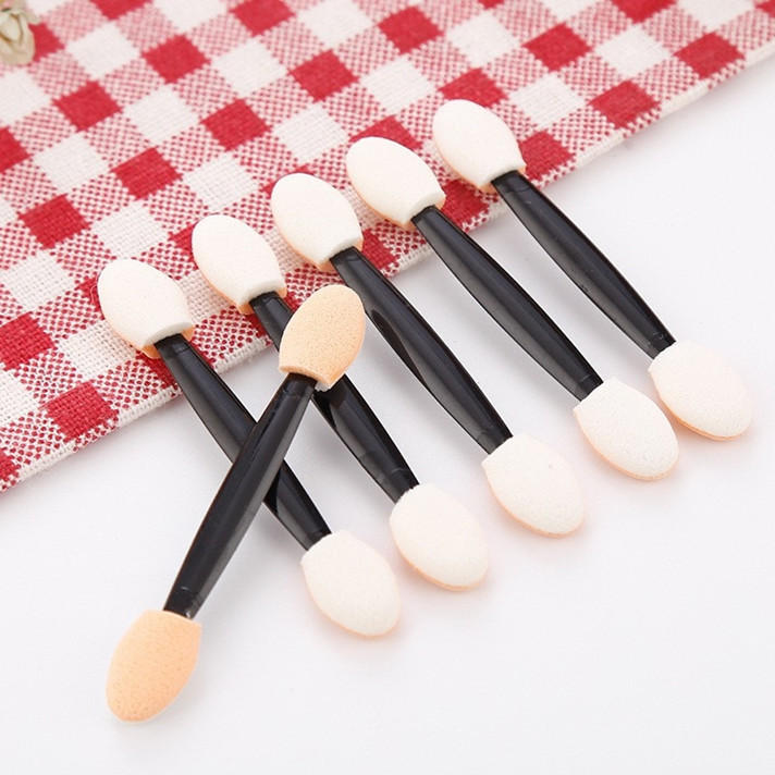 Combo 10 cọ tán mắt 2 đầu HÀN QUỐC ( Giao Màu Ngẫu Nhiên )