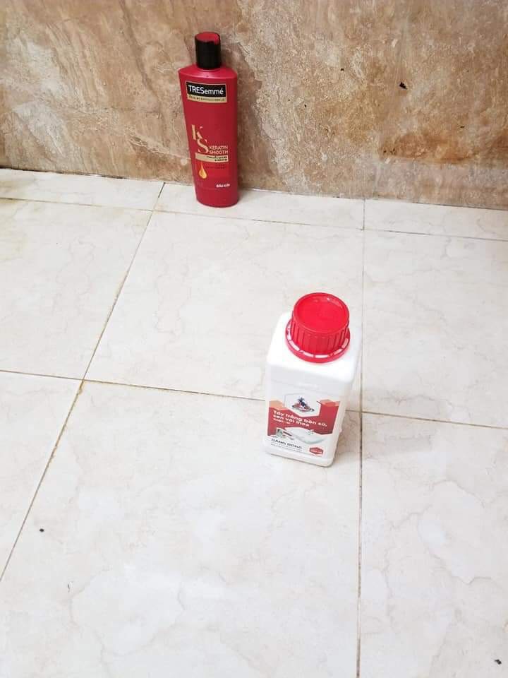 Combo 2 Chai Tiết Kiệm - Chất Tẩy Trắng Ron Gạch Sàn Nhà SABO-R + Nước Tẩy Đa Năng Nhà Tắm SABO-SI