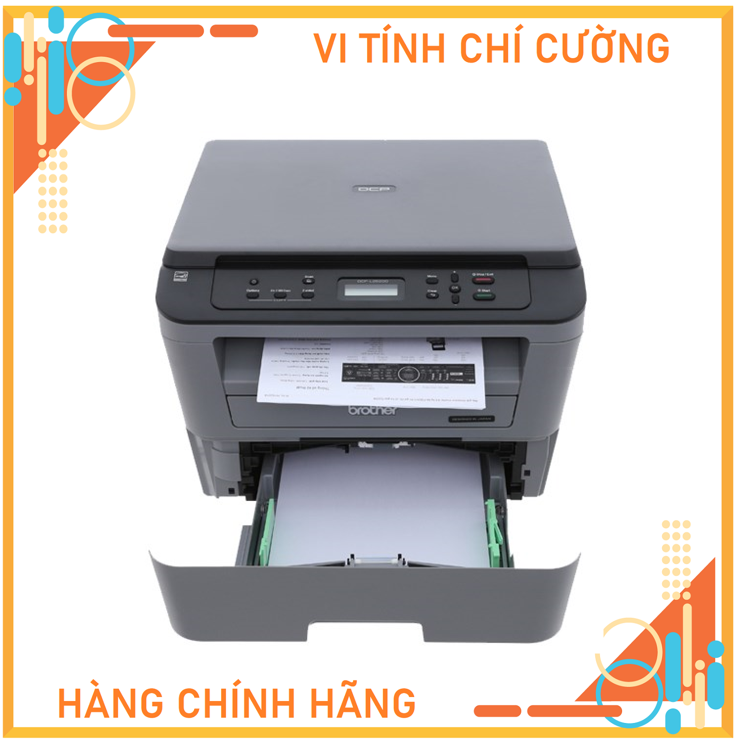 Máy In Laser Đa Năng Brother DCP-L2520D - Hàng Chính Hãng