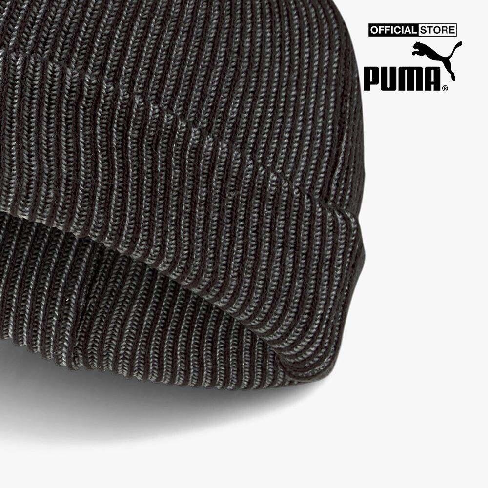 PUMA - Nón len unisex Ribbed Fisherman Beanie 023451-02