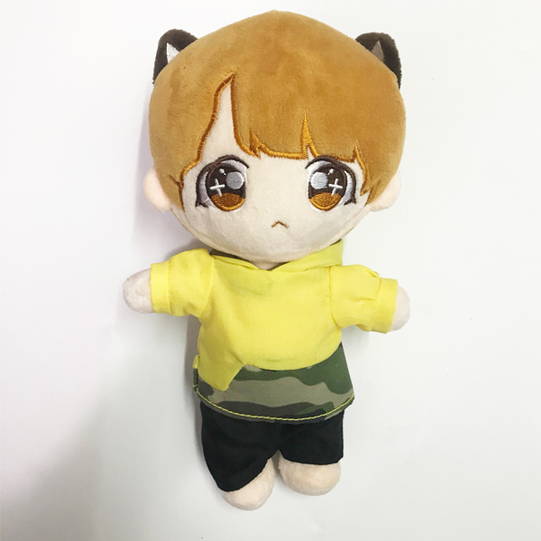 Doll Suga full anpanman búp bê BTS 20cm có mông phụ kiện dành cho doll nhóm nhạc idol, anime chibi tặng ảnh thiết kế vcone