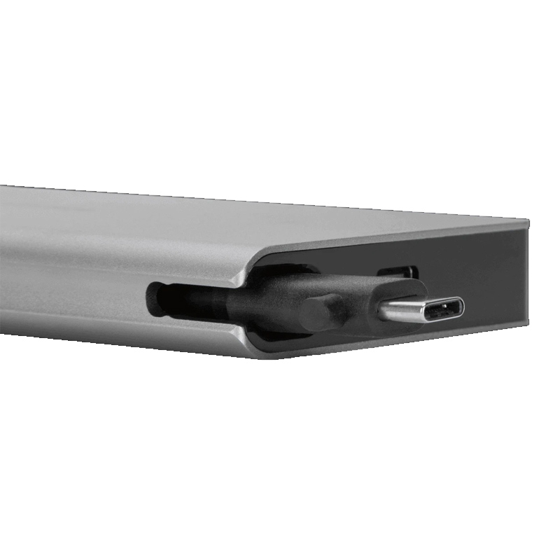 Cổng Chuyển TARGUS 8 In 1 USB-C Docking Station Với Cáp USB-C Có Thể Tháo Rời - DOCK414 - Hàng Chính Hãng