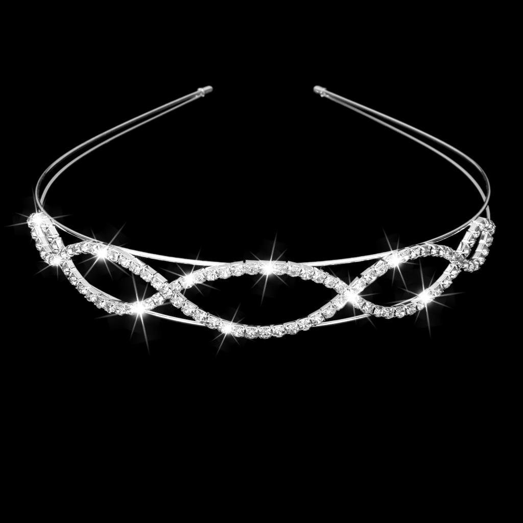 Wedding Bridal Bridesmaid Crystal Rhinestone Headband Tiara