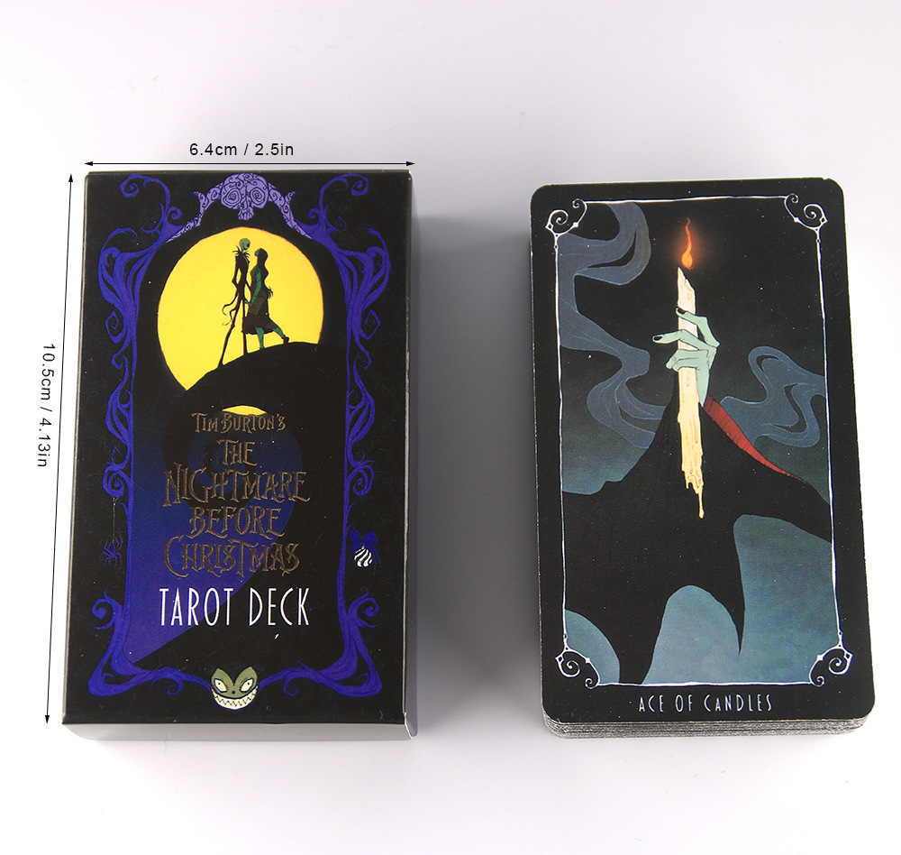 {Kèm quà tặng} Bộ bài tarot Nightmare Before Christmas Tarot