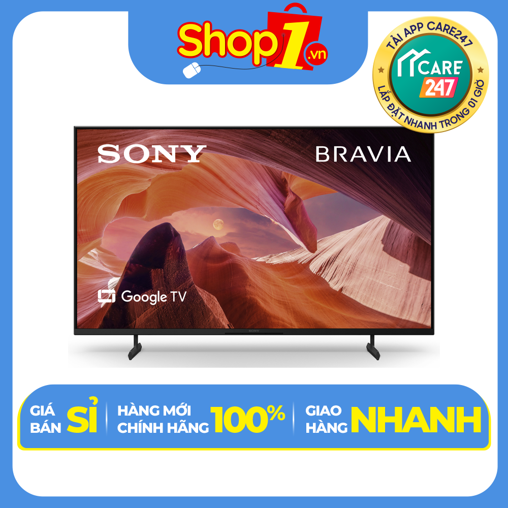 43X80L - Google Tivi Sony 4K 43 inch KD-43X80L - Hàng chính hãng - Chỉ giao HCM