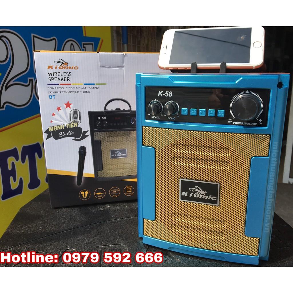 CTY MẠNH TIẾN LOA KARAOKE KIOMIC K58(Bảo Hành 12 Tháng)