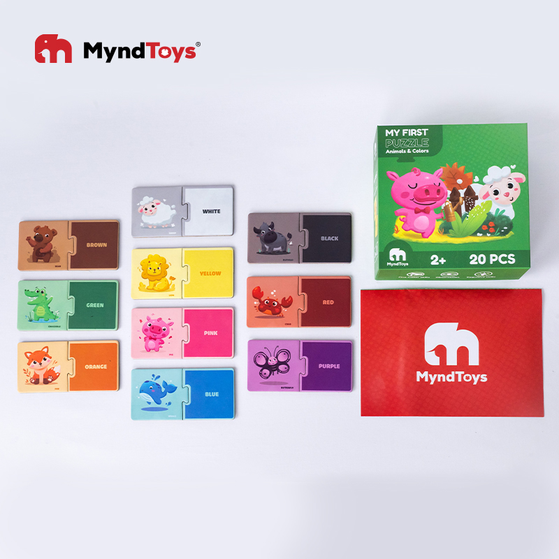 Đồ Chơi Xếp Hình Ghép Cặp MyndToys - My First Puzzle (Cho Bé Từ 2 Tuổi - Nhiều Chủ Đề)