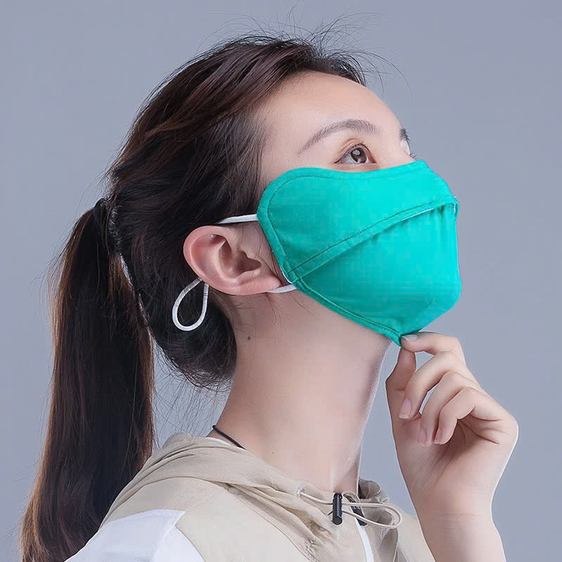 Combo Khăn ống cổ và găng tay chống nắng chống lạnh vải thun thoáng mát thích hợp cả nam và nữ UPF50+ Đen Cấp