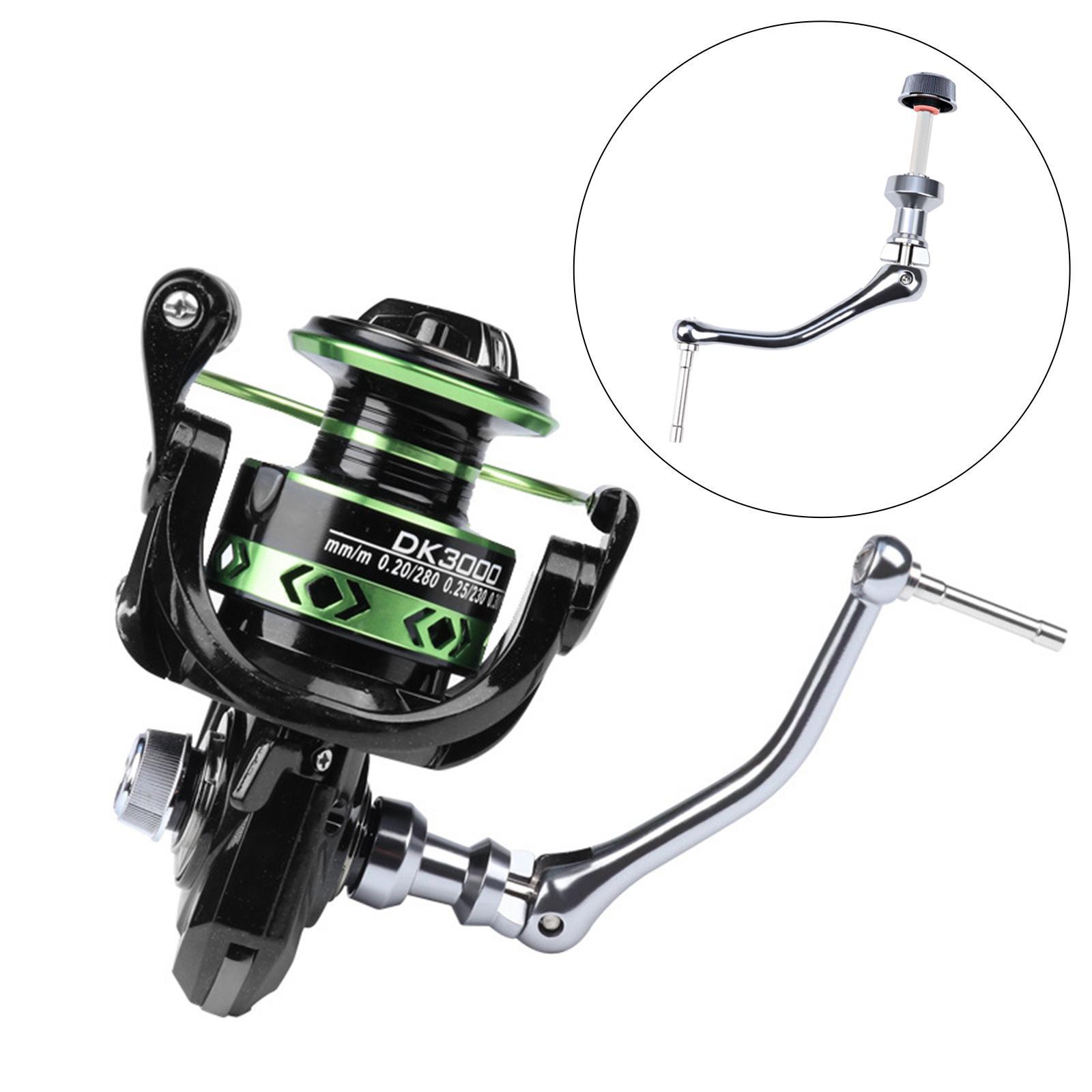 Fishing Reel Handle Replacement, Metal Fishing Reel Rocker Arm Handle Accessories