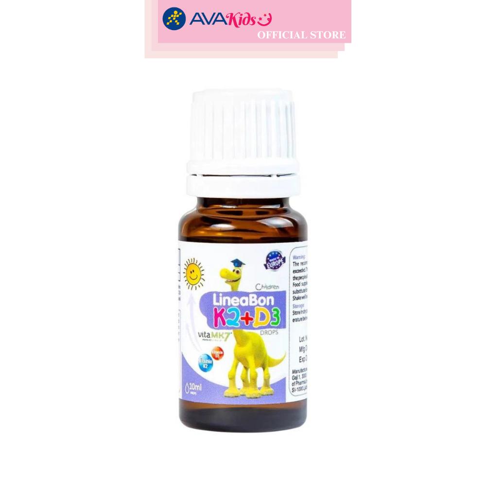 Siro LineaBon K2+D3 hỗ trợ hấp thu canxi 10 ml (từ 0 tháng)