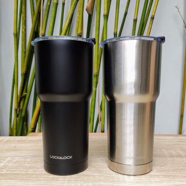Ly Giữ Nhiệt Lock&Lock Swing Tumbler LHC4137 700ml, Chất Liệu Thép Không Gỉ, Giữ Nhiệt Tốt - Hàng Chính Hãng Kèm Ống Hút Inox 304