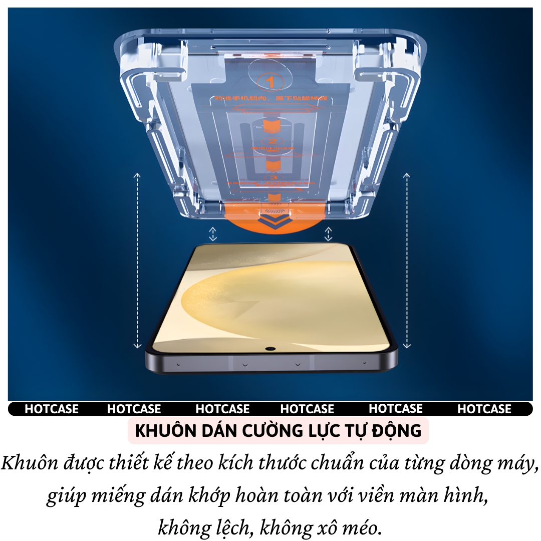 Kính cường lực full viền màn hình 9H ClearFit AutoGlass khung tự dán cho Google Pixel 10 9 9A 8 6 7 9 Pro XL 8A 7A 6A hiệu HOTCASE Dusty - Lớp phủ Olephobic chống vân tay, độ cứng 9H,vát cạnh 2,5D, mỏng 0.3mm - Hàng nhập khẩu