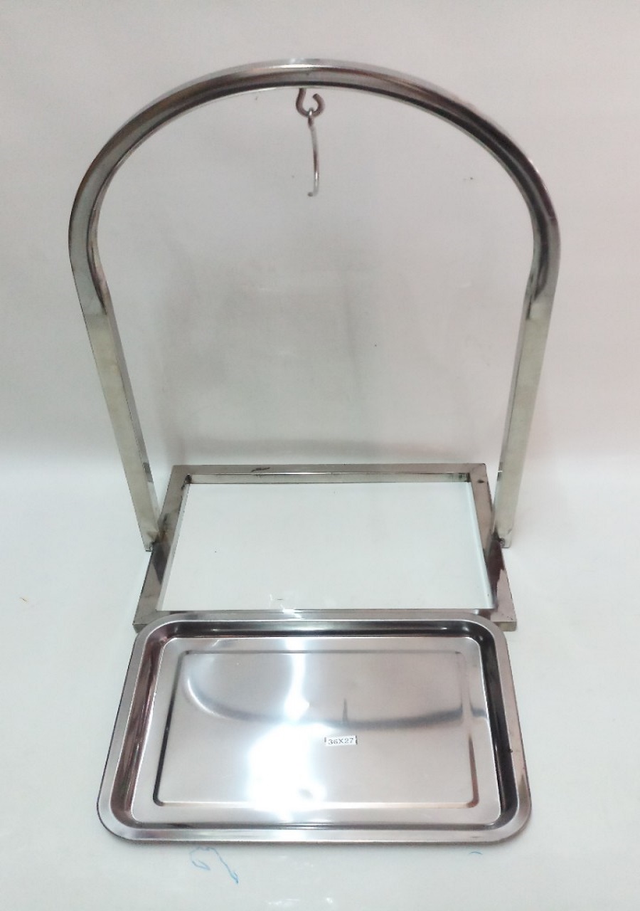 KHUNG INOX VUÔNG TREO THỊT NƯỚNG,SƯỜN NƯỚNG,ĐÙI BÊ NƯỚNG TẠI BÀN.