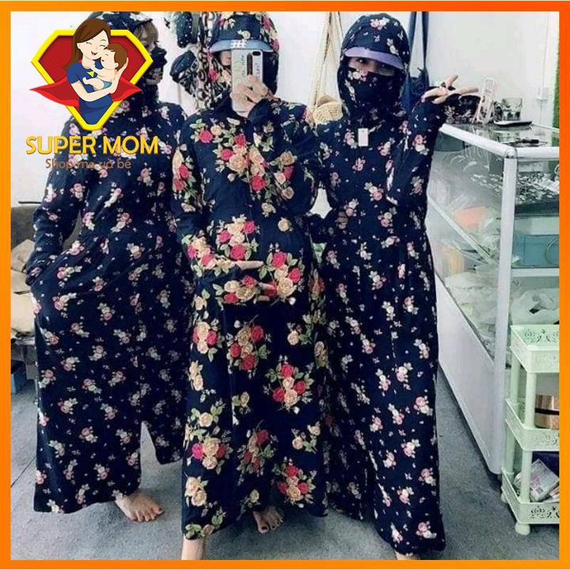 SALE Áo chống nắng toàn thân 2 lớp chất liệu vải lanh Nhật siêu bền
