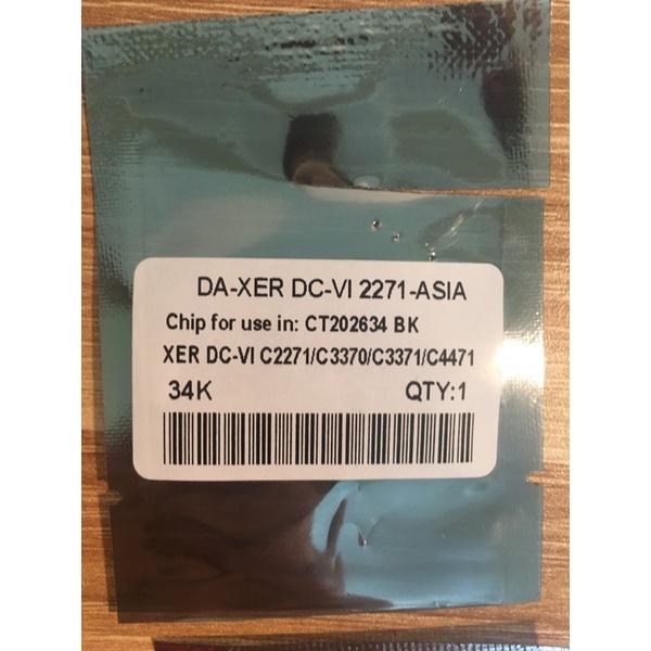 Chíp mực Fuji Xerox DC 6 -C2271/3371/4471/5571/6671/7771 - Đen/xanh/đỏ/vàng