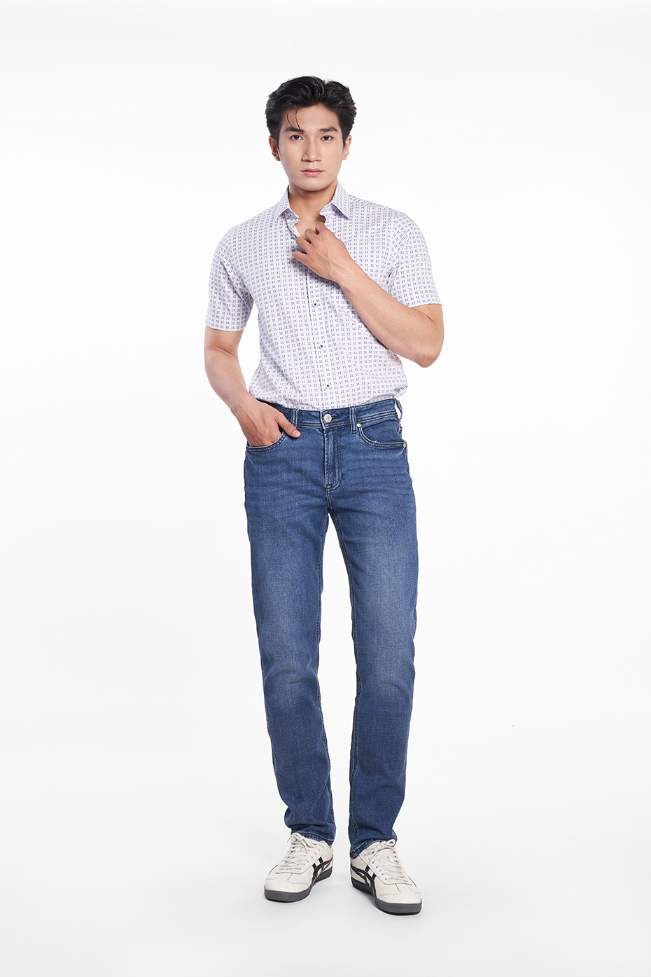 Quần Jean Thời Trang Basic Nam Tapper Ninomaxx 2508002