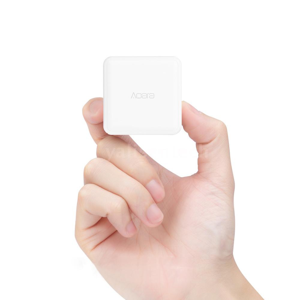 Cảm biến ngữ cảnh thông minh hình khối Aqara Cube MFKZQ01LM - kết nối Zigbee, hỗ trợ Apple HomeKit