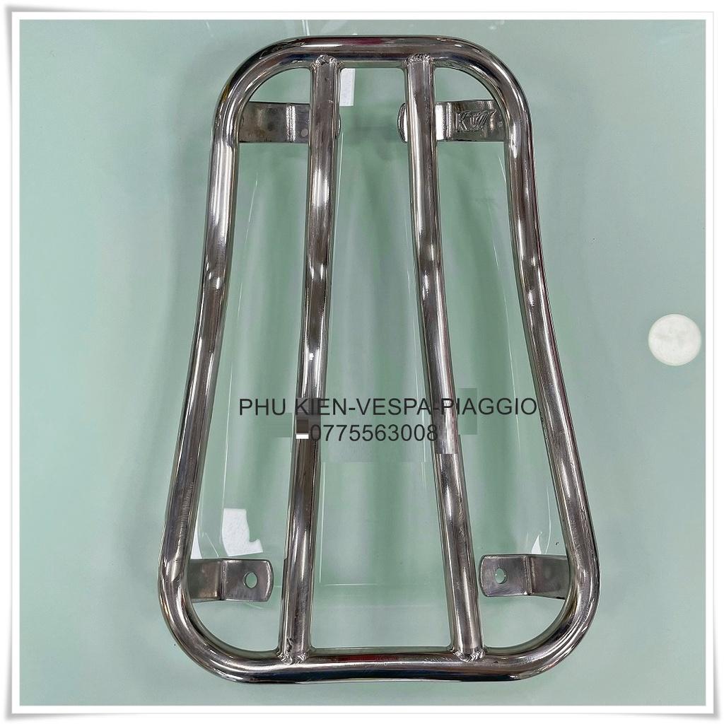 Baga Sàn dành cho xe Vespa Màu trắng inox