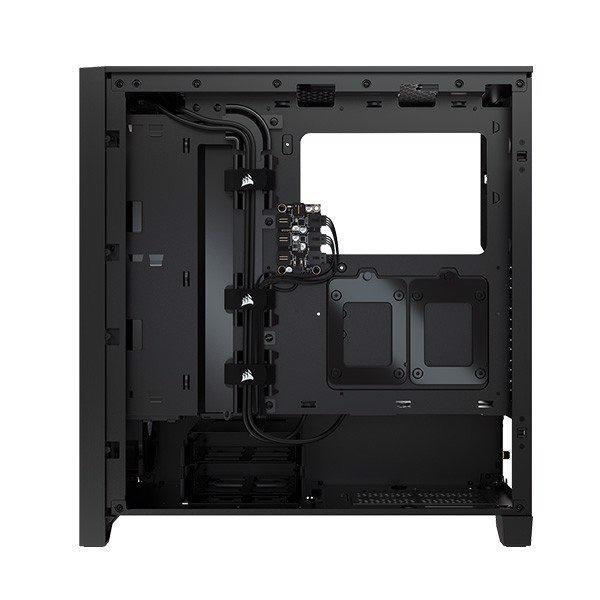 Vỏ máy tính Corsair iCUE 4000X RGB TG Black CC-9011204-WW Hàng chính hãng