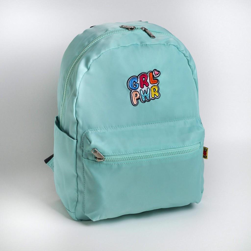 Balo học sinh thời trang, chất dù siêu nhẹ và mịn, màu pastel nhẹ nhàng - BOM