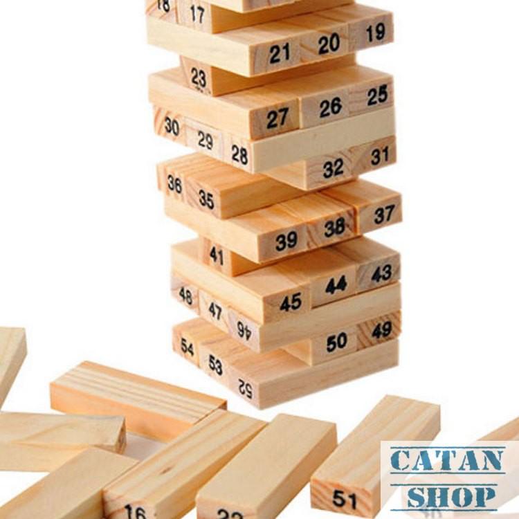 Bộ đồ chơi rút gỗ mini Wiss Toy 54 thanh cho bé, đồ chơi giải trí cho các bạn trẻ BB27-RG54