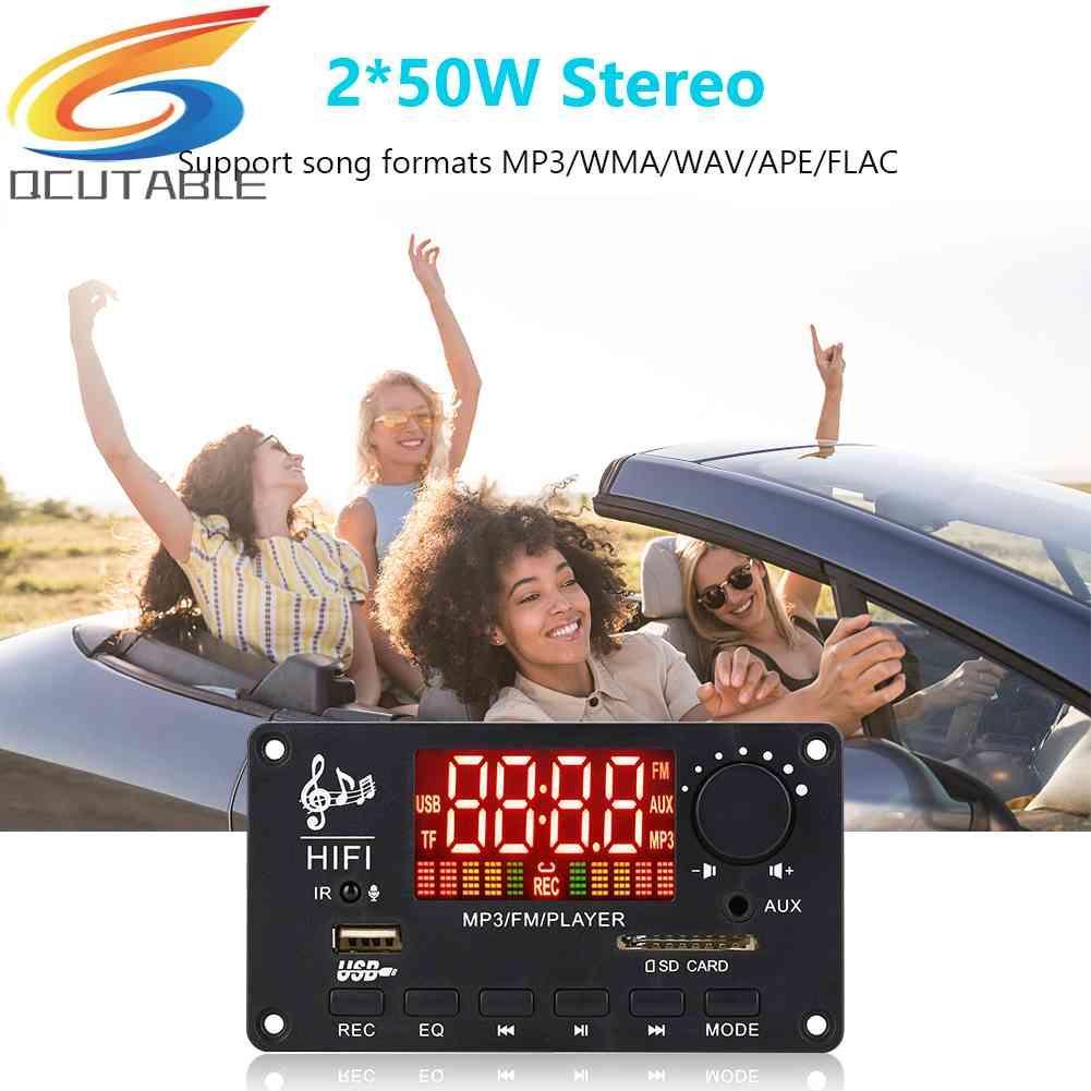 Bản Mạch Giải Mã Âm Thanh 2x50W 100W Bluetooth 5.0 MP3