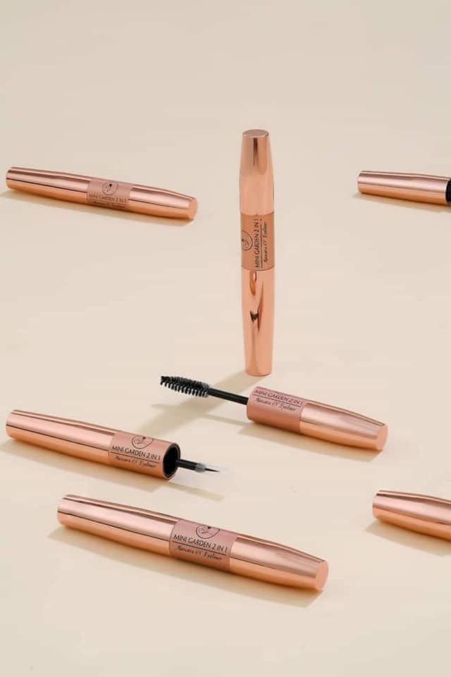 Mascara và kẻ mắt - Mascara &amp; Eyeliner 2in1 MiniGarden Chính Hãng