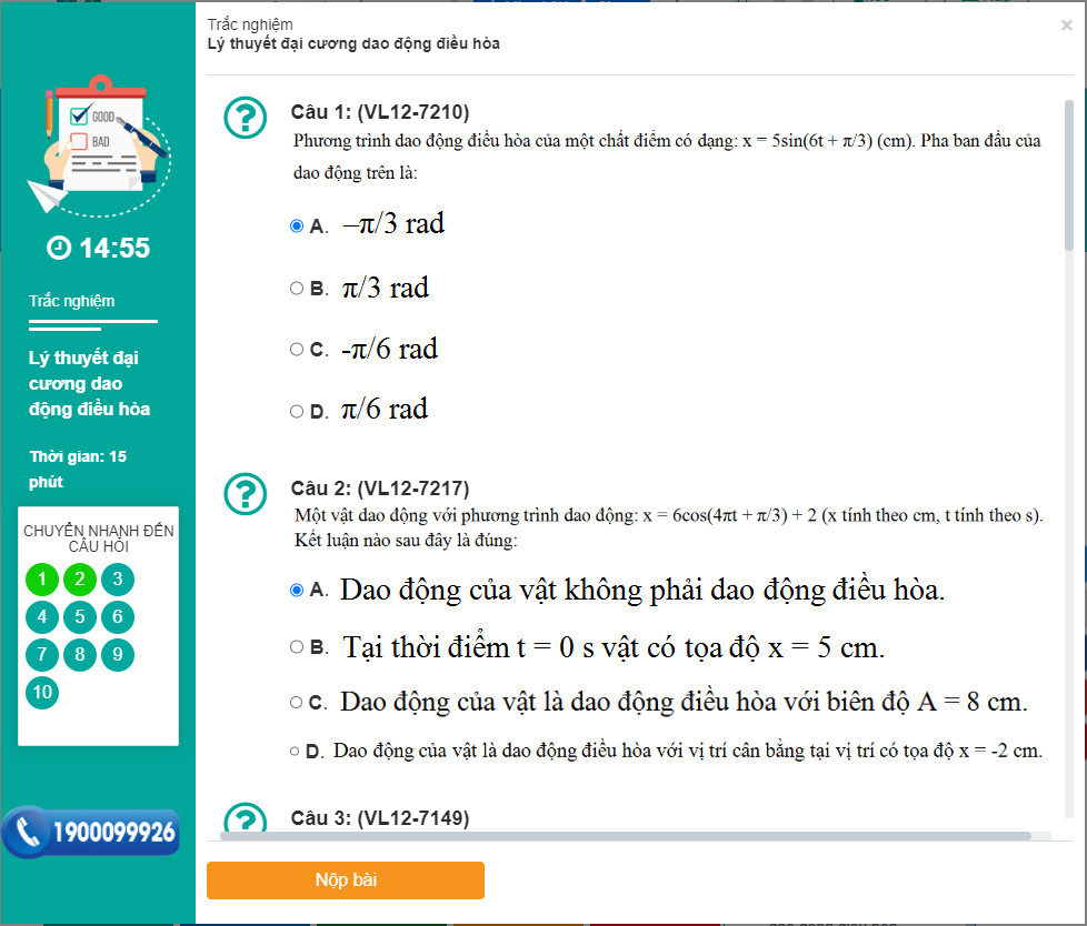 Khóa học VẬT LÍ 12 - CƠ BẢN + NÂNG CAO thầy Phạm Văn Thọ - 09 tháng