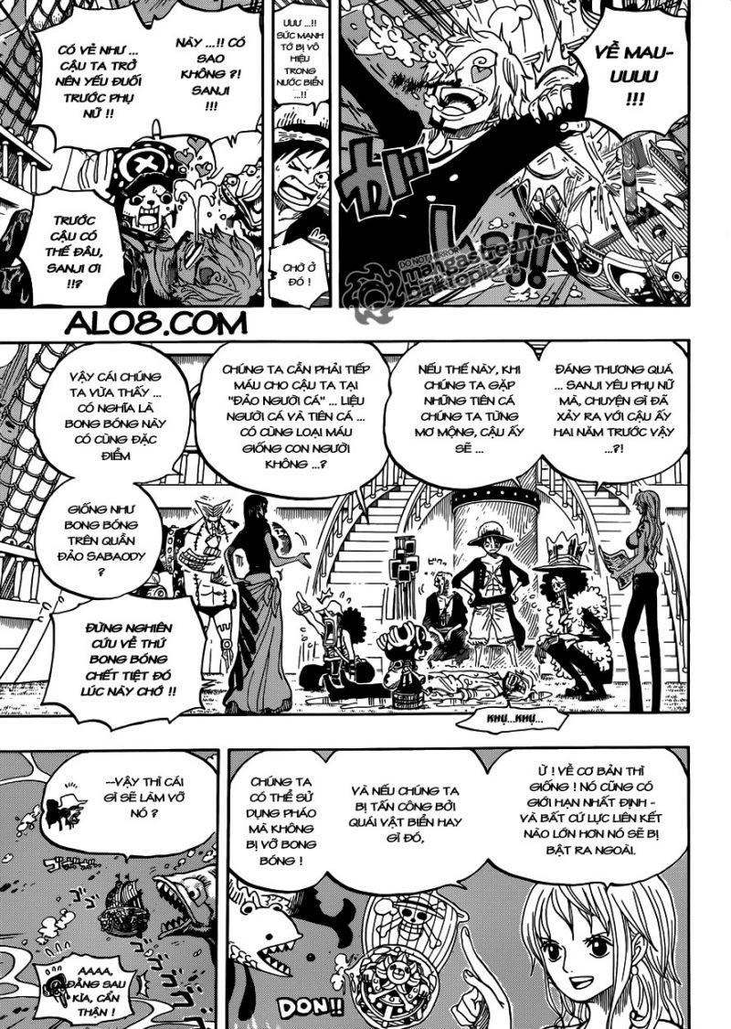 đảo hải tặc - one piece chapter 603 10