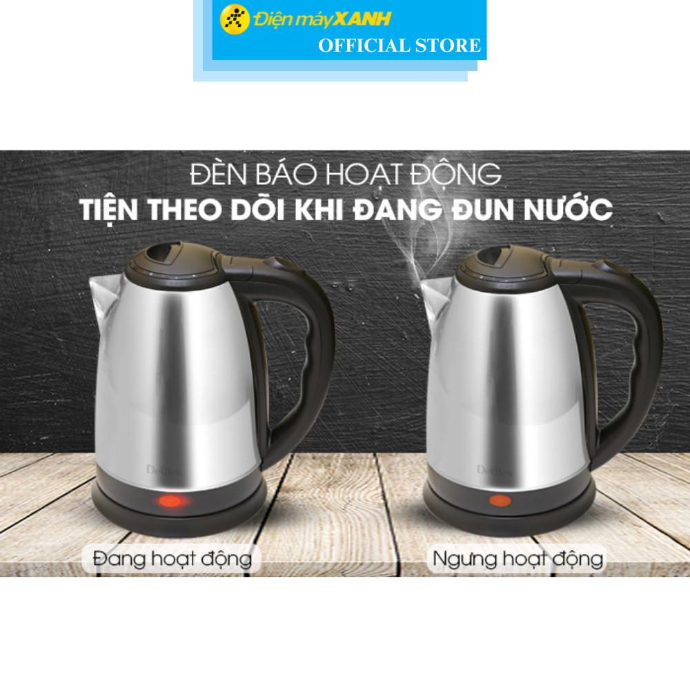 Bình đun siêu tốc Delites 1.8 lít ST18S05 - Hàng Chính Hãng