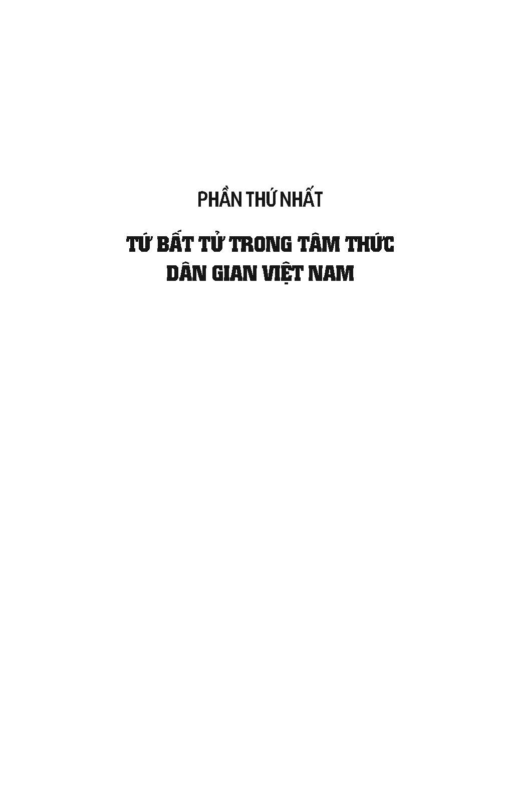 Tứ Bất Tử - Bốn Vị Thánh Bất Tử Của Việt Nam (Tái bản 2025)