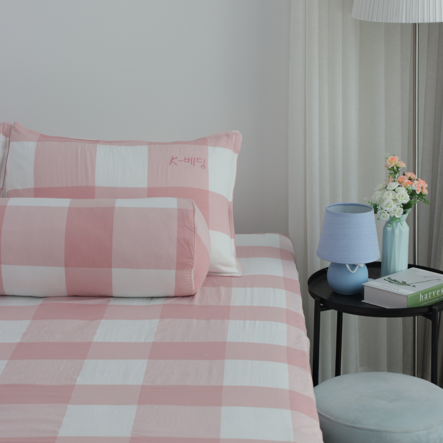 Bộ ga giường nhuộm sợi công nghệ Yarn Dyed K-Bedding KPCD 204