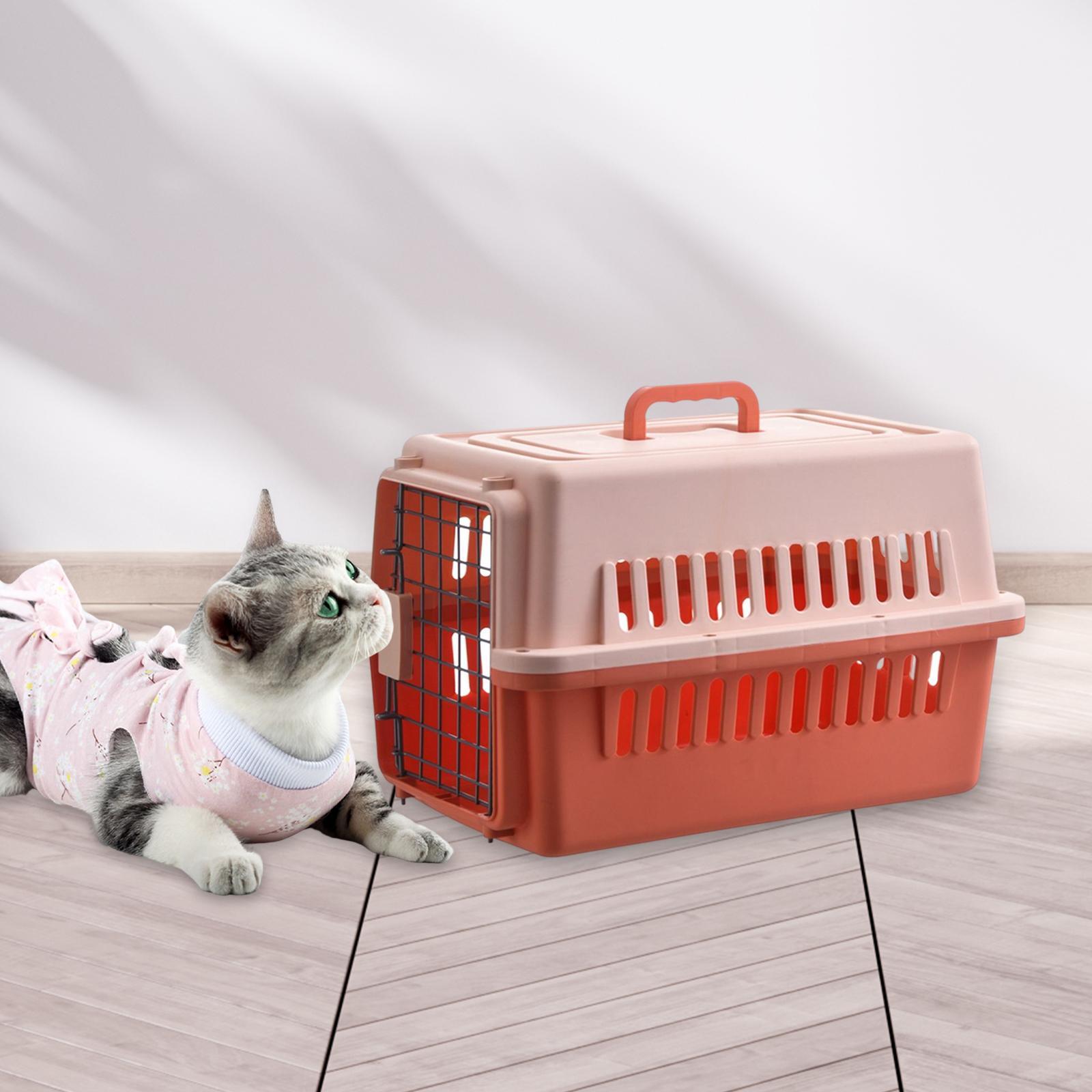 Dog Travel Kennel Nest Tote Organizer Cage Hard Sided Pet Carrier for Cats