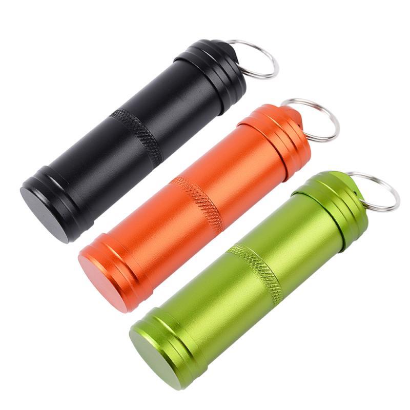 Survival Seal Capsule Trunk EDC Waterproof Hike Box Container Outdoor Dry Bottle Holder Storage Camp Medicine Match Pill Case