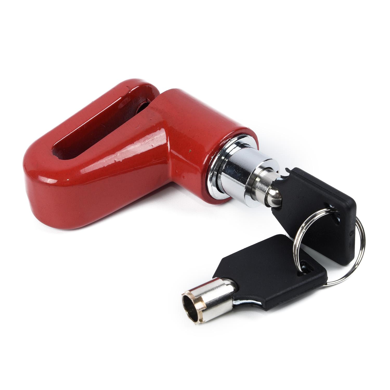 1 Bộ Chống Trộm Xe Đạp Xe Điện Phanh Đĩa Bánh Xe Khóa Cho Xiaomi Mijia M365 Xe Đạp Xe Tay Ga Xe Máy Phụ Kiện Color: Black