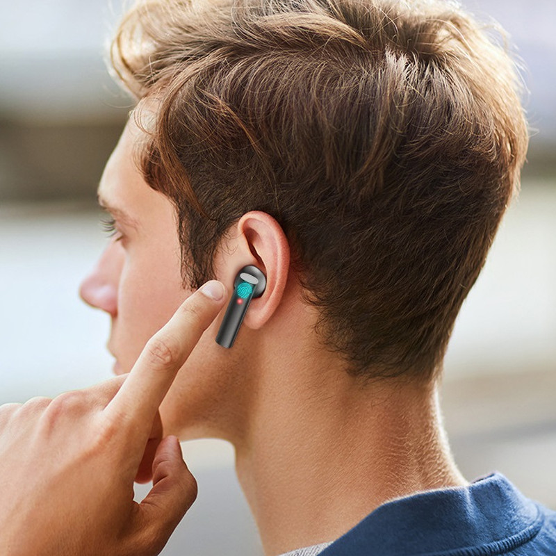 Tai nghe Không Dây Nhét Tai TWS, Kết Nối Hầu Hết Các Thiết Bị Có Bluetooth - Hàng Chính Hãng PKCB